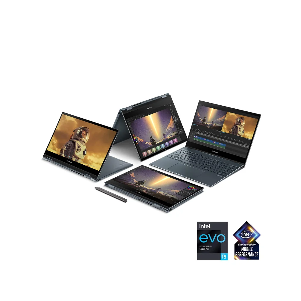 ASUS ZenBook Flip 13 Ultra Slim Convertible Laptop, 13.3” OLED FHD Touch Display, Intel Core i5 - Image 5