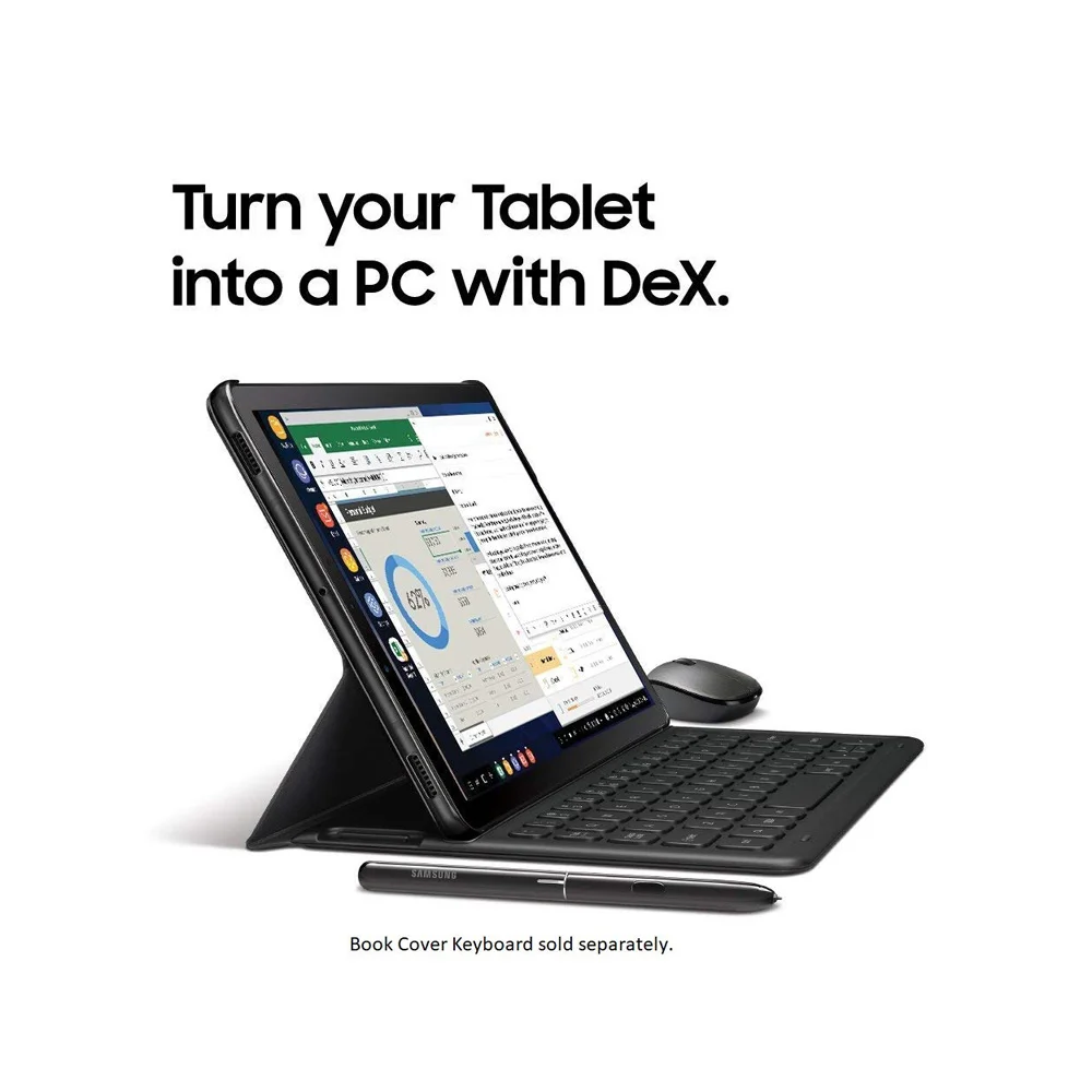 Samsung Galaxy Tab S4 (10.5") Wi-Fi Model SM-T830 (Black/Black) 64GB Parallel Import - الصورة 4